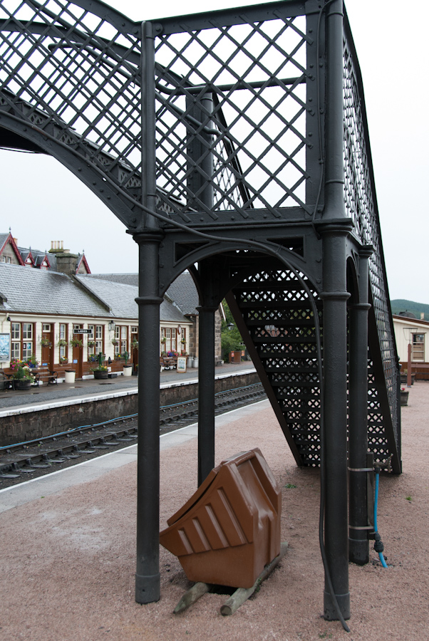 Strathspey Railway, Boat of Garten Station, Footbridge